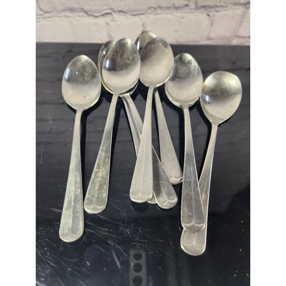 Barclay‎ & Geneve Teaspoons Flatware - Set Of 8